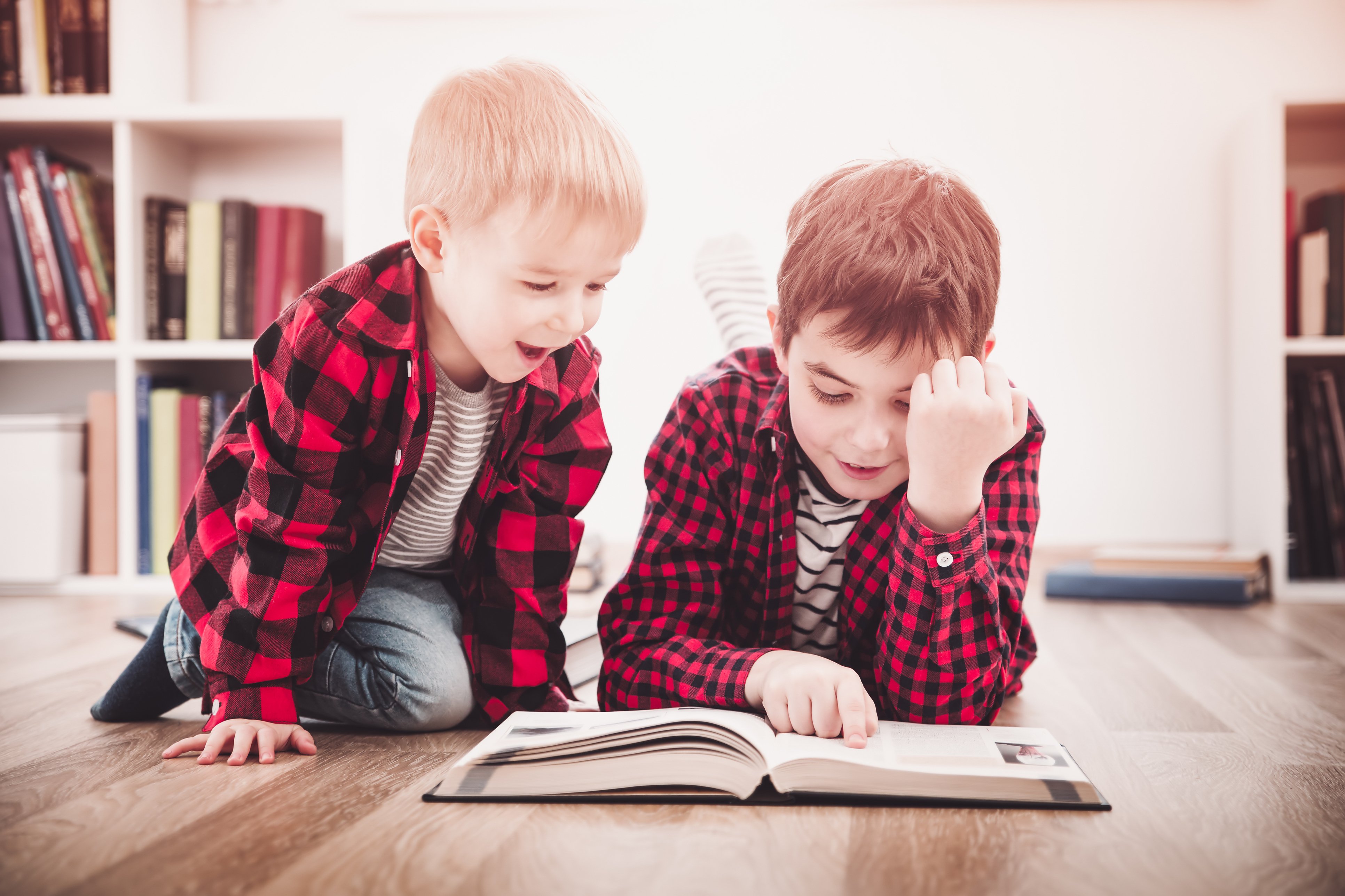 Boys Reading